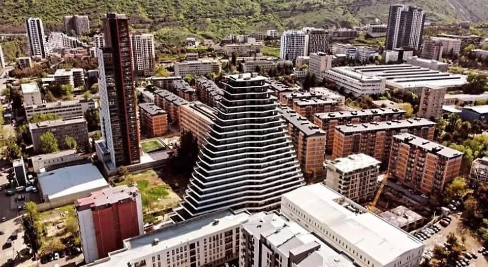 Tetris Building, Apartment In Piramida Tbilisi
